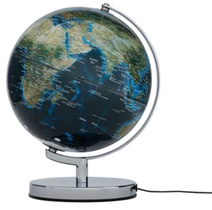 Globus "TERRA LIGHT" mit 25 cm Durchmesser, integrierte Beleuchtung von TROIKA - Imagen 1 de 5