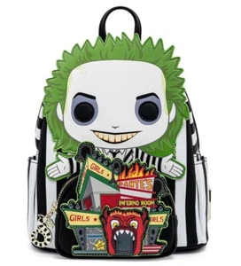 Loungefly Funko Pop! Beetlejuice Dante's Inferno Mini Backpack - New - Picture 1 of 6