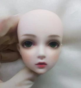 Muñeca 1/4 BJD SD IPLE JID Amy Solo Cabeza Piel Normal 1-Maquillaje Facial Gratis + Ojos - Imagen 1 de 4