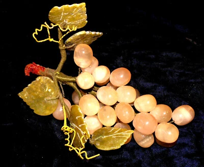 Serpentin, Trauben freie Form, 526,0g 185x100x60mm, Tischdeko - Bild 1 von 4