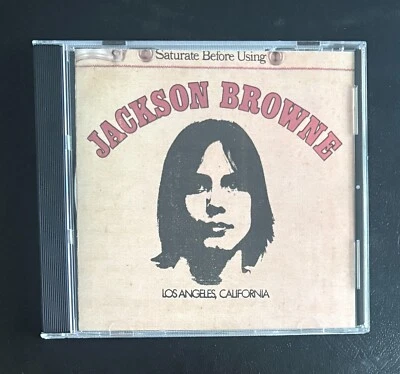 JACKSON BROWNE - SATURATE BEFORE USING CD - 1972 - Image 1 of 2