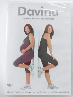 DVD Davina My Pre & Post Natal Workouts -Região 2 - Novo em folha e lacrado, postagem GRÁTIS - Imagem 1 de 4