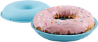 Webake Jumbo Silicone Donut Cake Pan Non Stick Bagel Cake Mold 10 Inch Set Of