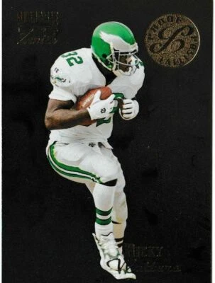 1996 Pinnacle Zenith Ricky Watters Football Trade Card Philadelphia Eagle Z-135 - Image 1 of 2