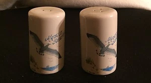 Vintage Mystic Seaport Salz & Pfefferstreuer - Japan - 1980 - Möwen - Bild 1 von 3