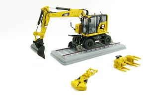 Diecast Masters 85661 - CAT M323F Railroad Wheel SY Excavator - Scale 1:50 - Picture 1 of 9