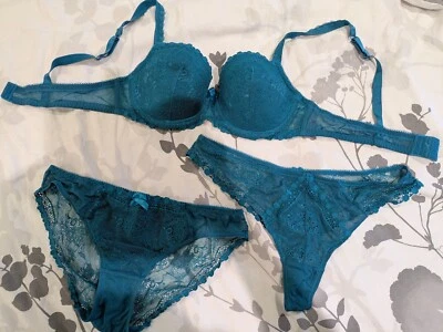 Ensemble Charlott' lingerie 95c   shorty  T2 / tanga T3 - Photo 1/2