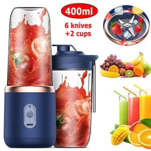 400+400ml Multifunktional Standmixer Smoothie Maker Edelstahl Mixer Rührmaschin - Bild 1 von 20