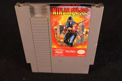 Nintendo Ninja Gaiden NES vintage original classic video game cartridge 1989 - Image 1 of 4
