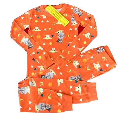 Juego de pijama Hanna Andersson lindo y acogedor “BABY YODA”. 4-5 años.  ¡Listo para regalo! Foto 1 de 4