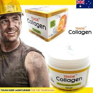 Mens Face Moisturiser Pure Collagen Cream Anti-Wrinkle Skincare Face 82 ml - Picture 1 of 10