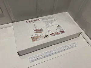 Model Shipways MS1457 18th Century Longboat Model Ship Kit 1:48 Scale New Sealed - Picture 1 of 3