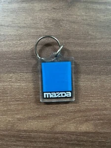 Vintage Mazda Schlüsselanhänger Danish Frederikshavn Dealership Memorabilia 80er - Bild 1 von 3