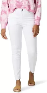 Wrangler Damen High Rise Unvergessliche Skinny Jeans Weiß Größe 12P Hose - Bild 1 von 16