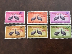 ICOLLECTZONE Guinea Be0-35 VF NH Birds - Picture 1 of 1