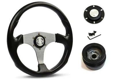 SAAS Steering Wheel SW515T-R & boss for Toyota Hilux 4 Runner 1981-1988 - image 1 of 4