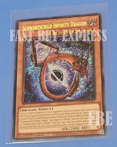 Schwarzschild Infinity Dragon - Secret Rare - MZTM-EN013 - NM - 1st Ed - Yugioh - Picture 1 of 5