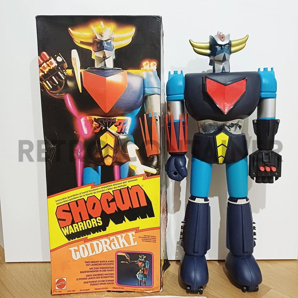 Vintage Mattel Jumbo Shogun Warriors Goldrake Goldorak Grendizer Ufo Robot Popy - Immagine 1 di 4