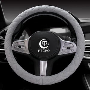 Soft Car Steering Wheel Cover for Sedan, SUV, Warm Luxury Velvet, Odorless, U... - Picture 1 of 9