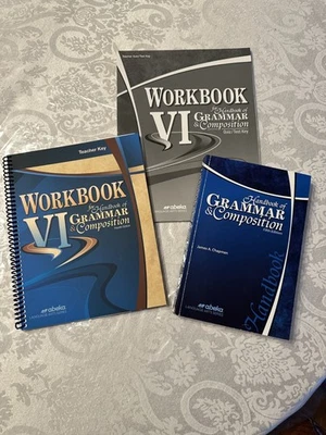 Abeka Grade 12 Grammar & Composition VI Handbook Teacher Quiz Test Key - Image 1 of 4