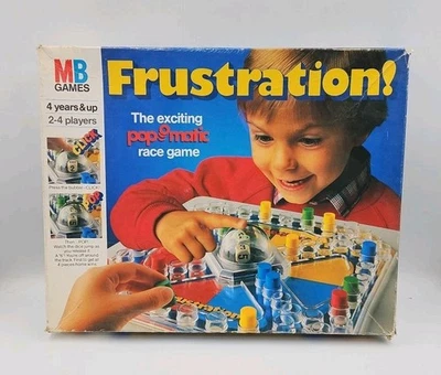 MB Games Frustration Board Game (1993) – Vintage Pop-O-Matic  Boxed - Image 1 of 4