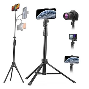 88’’ Flexible Phone Tripod with 14.95’’ Gooseneck, Remote and Phone 88-in - Picture 1 of 7
