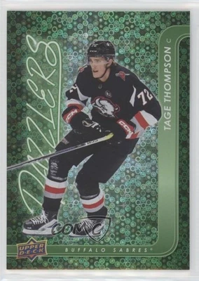 2024-25 Upper Deck Series 2 Dazzlers Green Tage Thompson #DZ-72 - Image 1 of 2