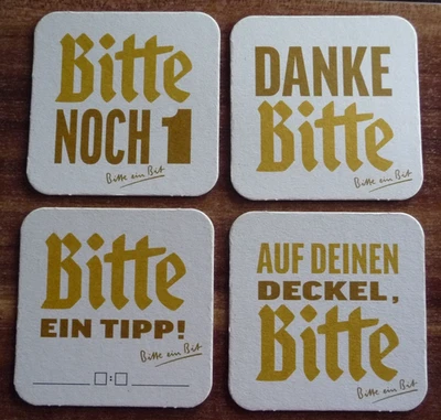 4 Bierdeckel  BITBURGER - Bild 1 von 2