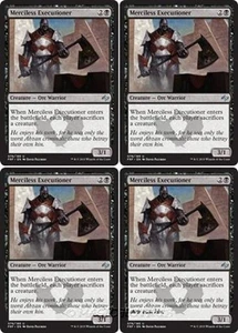 MTG - 4x MERCILESS EXECUTIONER - Fate Reforged (U) - Picture 1 of 1