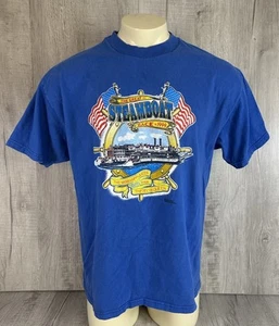 The Great Steamboat Race 1999 Shirt Delta & Mississippi Queen Boat Adult Size XL - Picture 1 of 18