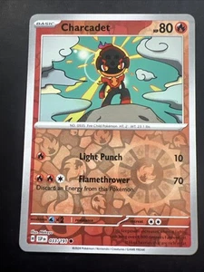 Charcadet #033/191 SV:08 Surging Sparks Reverse Holo Common - Pokemon Cards G15 - Picture 1 of 2