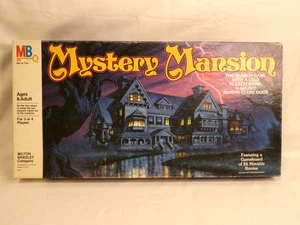 COMPLETE Vtg 1984 MYSTERY MANSION Board Game Milton Bradley - Picture 1 of 16