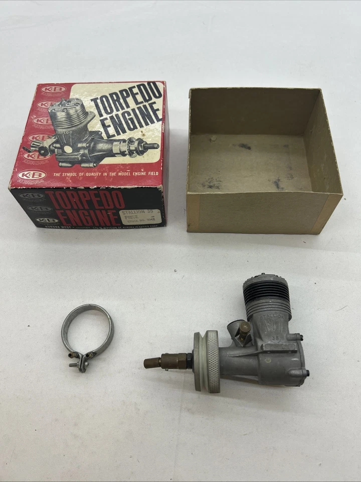 K&B Torpedo .35 Stallion C/L, looks un-used, # 9041, tether cars, boats etc M12 - Image 1 of 4