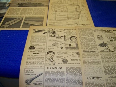 BUILD: U.S. NAVY LCVP BOAT (BERKLEY ELECTRIC 3-VOLT) PLANS/BUILD/DETAILS (433QQ) - Image 1 of 4