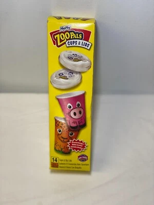 Hefty Zoo Pals Cups & Lids    New - Image 1 of 4