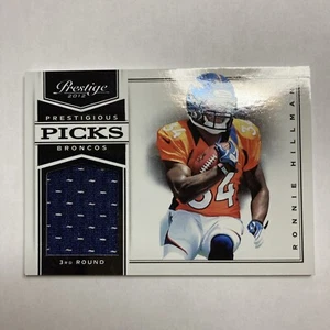Parche de camiseta Panini 2012 de Ronnie Hillman/150 broncos de radiocontrol estampado corto SP - Imagen 1 de 4