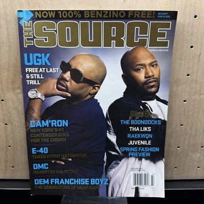 THE SOURCE MAGAZINE MARCH 2006 *UGK/CAM'RON* - Image 1 of 4