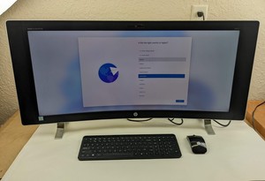 HP ENVY Curved 34-a160 AIO i7-6700T 12GB RAM 128GB SSD 1TB HDD 34" QHD GTX 960A