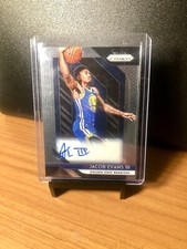 2018-19 Panini Prizm Rookie Signatures Jacob Evans III #RS-JEV Rookie Auto RC