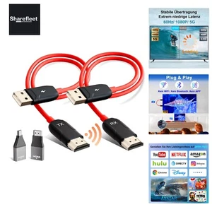 Wireless HDMI Transmitter and Receiver,1080P HD Sat Receiver HDMI Funk HDMI F... - Bild 1 von 9