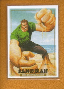 Sandman 2024 SkyBox Marvel Masterpieces ’92 Platinum Canvas #77 - Picture 1 of 2