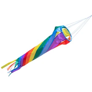 Turbina eolica CIM 60 RAINBOW resistente alle intemperie Ø 12 cm lunghezza 60 cm sacco a vento vortice cuscinetti a sfera - Foto 1 di 4