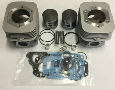 Complete Top End Kit for Polaris 550 Fan (cylinders, pistons, gaskets, bearings) - Image 1 of 2