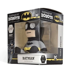 Batman Vinyl Figure by Handmade From Robots Knit Series (6in Tall) NIB - Picture 1 of 5