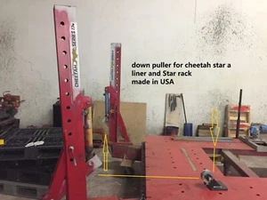 STAR A LINER GUEPARDO PLUMÓN TIRADOR ESTRELLA RACK HECHO EN EE. UU. BAJO PERFIL 10 TONELADAS  - Imagen 1 de 4