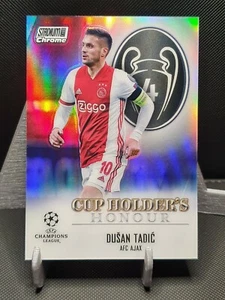 2020-21 Stadium Club Chrome UEFA UCL Cup Holder's Honour DUSAN TADIC #CHH-AD - Picture 1 of 2
