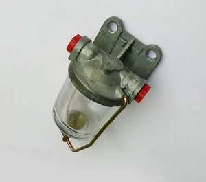 Classic Car AC High Flow Delco Type Fuel & Water Trap Glass Bowl Filter L to R - Picture 1 of 2