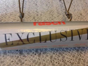 2 Rolls Rasch Germany Vinyl wallpaper wallcovering textured washable white NOS - Picture 1 of 3