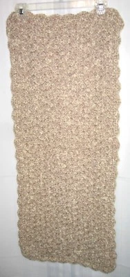 New Handmade Sandy Print Dresser Table Runner Scarf - Image 1 of 2