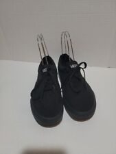 Men's Size 7.5 Vans Doheny Black Canvas Low Top Skate Shoes/Sneakers 